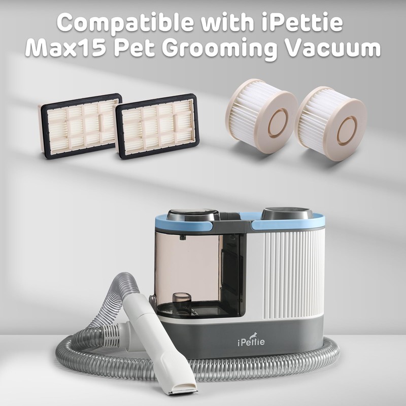 1 Set [3pcs] Replacement Filter with 1 Extra Outlet HEPA