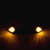 SFONIA 4pcs Motorcycle Indicator Light 12V 10LED Indicator Lights Motorcycle