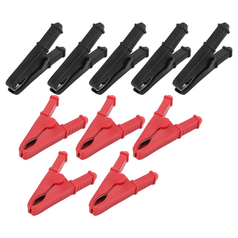 10pcs Electric Test Clip Good Electrical Conductivity Corrosion Resistance Power