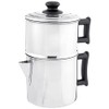 Lindy's Stainless Steel 10 Cup Drip Coffee Maker, Stovetop Coffee