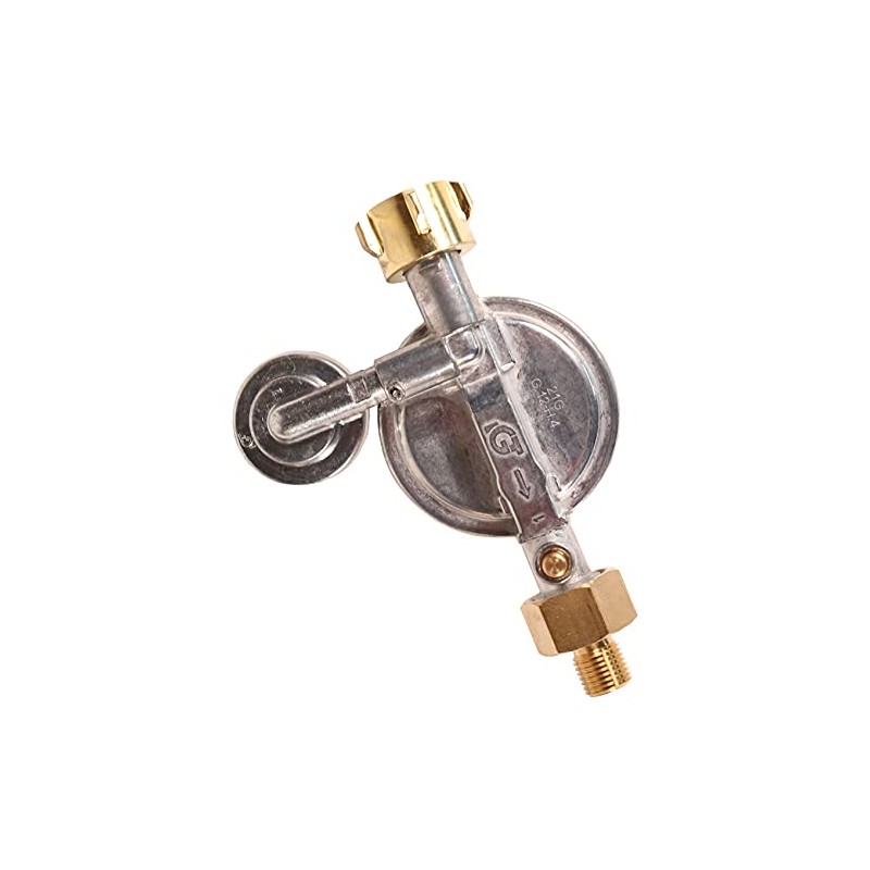 GARDINGER Pressure Regulator 50 mbar Integrated Hose Break Protection with