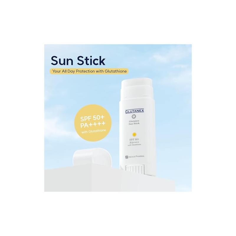Glutanex™ Sun Stick - BLOQUEADOR SOLAR FPS50+ PA++++ 30GR. /