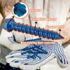 RURITKIT 200Pcs Concrete Screws with Drill Bit and Driver bit,