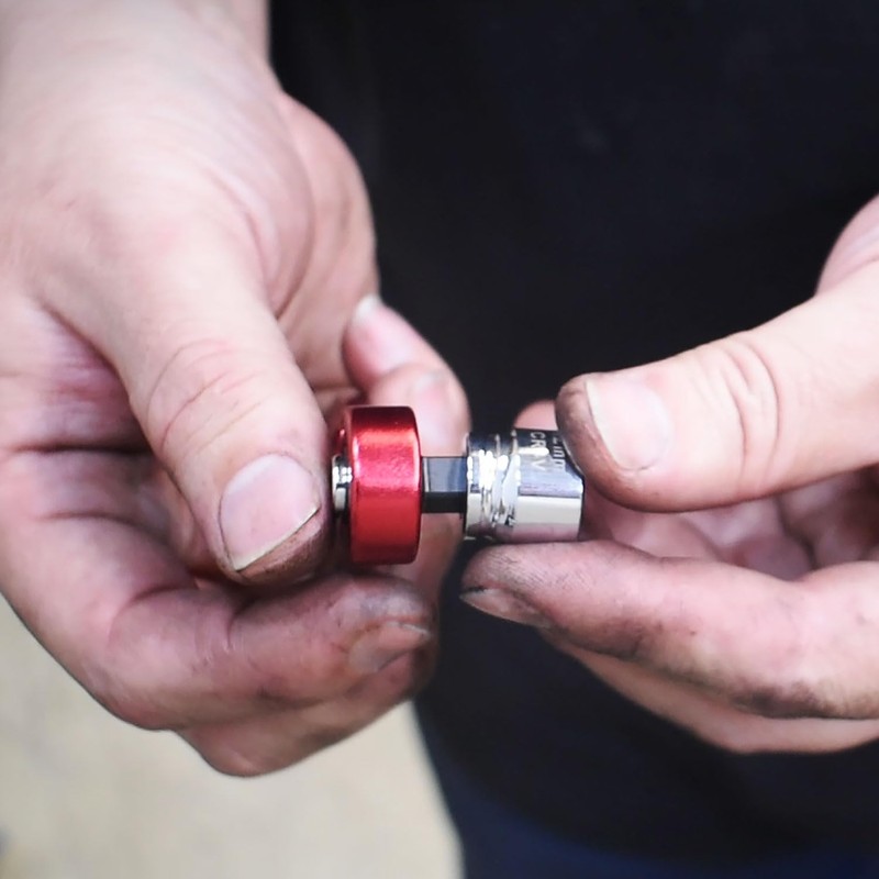 CROM 1/4-inch Drive Mini Ratchet - 72-Tooth 1/4 Socket Driver