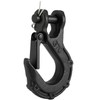 Runfarr 3/8 Inch Winch Hook, Forged Steel Winch Hook for
