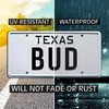 Urban Cowboy | BUD | Metal Stamped License Plate