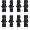 Pack of 8 Double Connector Garden Hose Connections, Garden Hose