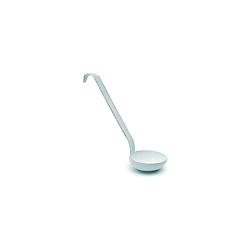 Ibili Soup Ladle Mini, Steel, White, 30 x 6 x