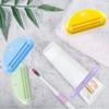 4Pcs Toothpaste Squeezer,Plastic Toothpaste Tube Squeezer Toothpaste Dispenser Hanging Toothpaste