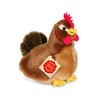 Teddy Hermann Plush Hen Brown 16cm