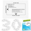 Laffeya Shredder Lubricant Sheets, Paper Shredder Sharpening, Shredder Cleaning Sheets