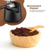 Coffee Knock Box Silicone Coffee Ground Dump Bin Container with