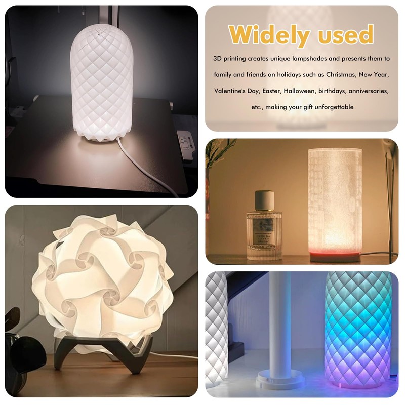 2 Pieces 3D Printer LED Lamp Kit: WIYETY 3D Printer