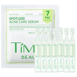 Sérum Facial Hidratante con Tea Tree, Fórmula Ligera y Suave para Piel Grasa o Mixta, Cuidado Diario del Rostro (7pcs)