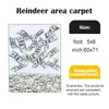 5'x6' Large-Area Carpet is Used for Office, Living Room and