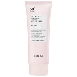 Partner_Reference Art Deli Mela Cut Tone-up Sun Cream SPF50+PA++++ 3 freckles and blemishes 50ml / 아트델리 멜라 컷 톤업 선크림 SPF50+PA++++기미 잡티 3개 50ml