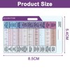 Ecg Ruler 7 Step, Transparent Ecg Pocket Card UK for