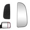 Senzeal Passenger Side Lower Mirror Glass Replacement for Dodge Ram