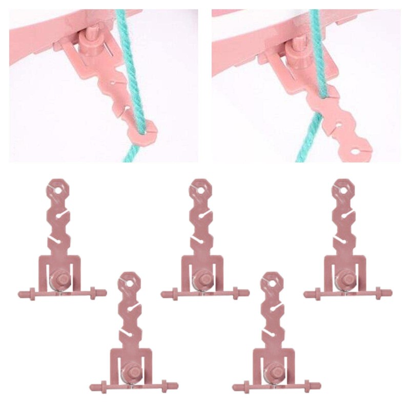 Perfeclan 5x Knitting Machine Wire Rack 48,DIY Knitting Board Rotating