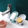 VOANZO 2Pcs Suction Soap Dishes with Drainage Shower Soap Holder