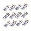 FOMIYES 15pcs Aluminum Nail Extension Forms for Gel Nail Art