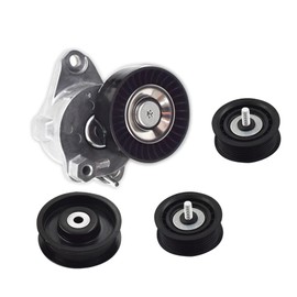 WFLNHB Drive Belt Tensioner with Idler Pulleys 2722000270 Replacement for Mercedes E350 E550 G550 GL550 C300 C350 ML350