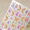 Butterfly Nail Stickers for Nail Art - 5D Embossed Nail