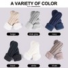 Women's Winter Gloves Warm Lining - Cozy Wool Knit Thick