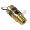 Conrader 200 PSI BRASS SAFETY RELIEF POP OFF PRESSURE VALVE,