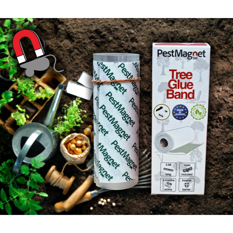 PestMagnet - Tree Glue Tape - 5 metres - Included: