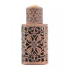 Unbranded 3ml Perfume Bottle 2" Antiqued Bronze Arabesque Vines Empty