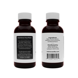 Native Vanilla - Pure Blackberry Extract - 4 Fl Oz - Pure Flavors and Extracts - Perfect for Cooking, Baking, and Dessert Crafting