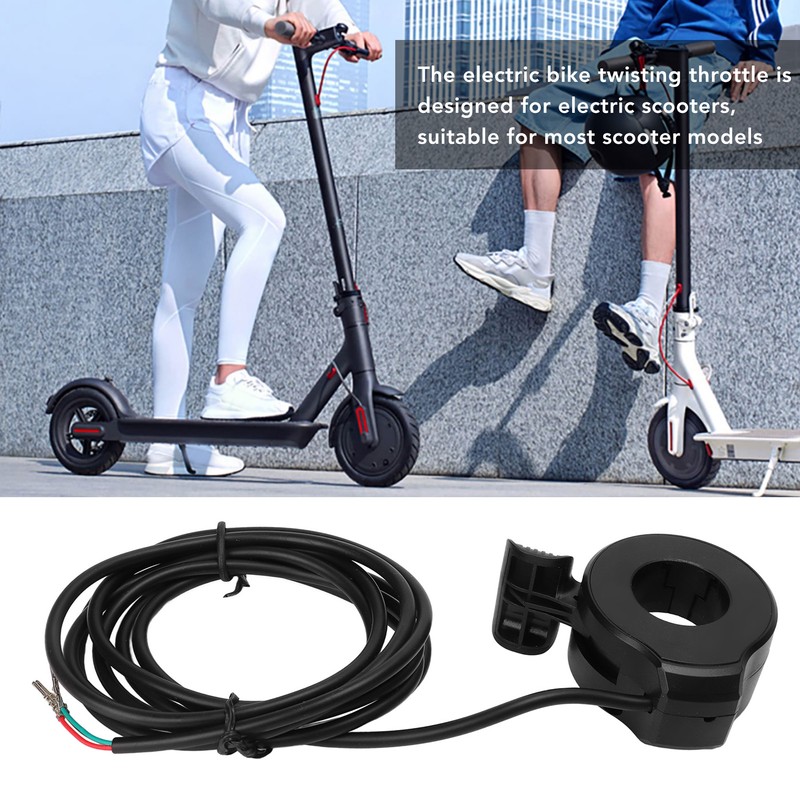 Scooter Throttle Black Speed Up 1.6M Cable Length PIN Pin