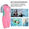 Kids Wetsuit Shorty Suits Girls 2.5mm Neoprene Swimsuit UV Protection