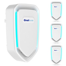 4Pack Air Ionizer for Home Negative Ion Air Purifier Plug In, Quiet Air Freshener for Home, Mini Portable Filterless Air Cleaner for Bedroom,Bathroom, Office