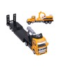 1:50 Engineering Trailer Model Toys Movable Arm Vehicle Model Set