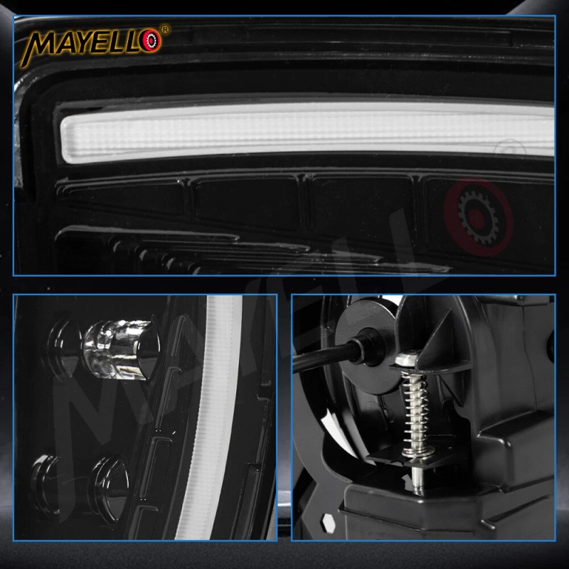mayello DRL LED Fog Lights For Dodge Ram 1500 Accessories