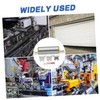 MERRYHAPY Din Rail Connector Terminal Din Block Kit Ground Block