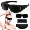 UpaClaire Welding Safety Glasses with Wraparound Lens Anti-Scratch UV Protection