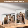 Egofine Acrylic Frames 6 Pack, 4x6 and 5x7 Combinations, 20mm