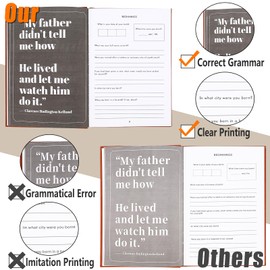 RZCOMP Dad,I Want to Hear Your Story:A Father’s Guided Journal To Share His Life & His Love,Dad Journal Book and Memory Keepsake Book,Portable Journal Supplies & Dad Story Book (New Version)