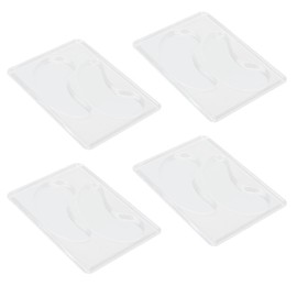 Jiawu 12 PCs Reusable Eye Plate Safe Tablet Plate