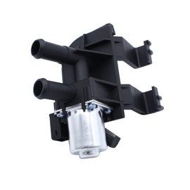 1 PC Black SHLPDFM Heater Control Valve Compatible with Ford Fiesta Transit Puma KA Mazda 121