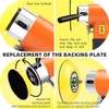 NuoDunco 21Pcs 1'' 2'' 3'' Mini Random Orbital Air Sander