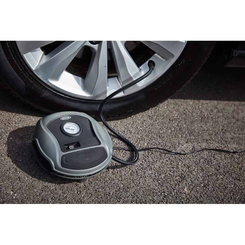 Ring Automotive RTC100 Air Compressor, Analogue