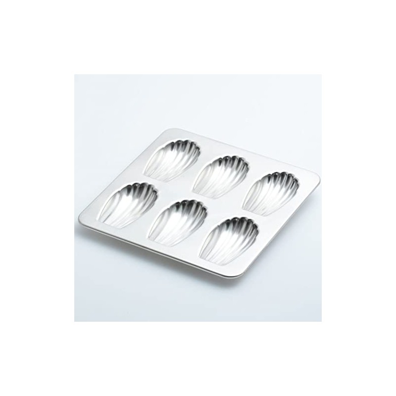 Suncraft PP-643 Patisiere 18-8 Shell Madeline Silver