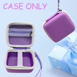 AFJWUZ EVA Case Compatible with Bitzee Interactive Toy Digital Pet and Case Protective Storage Holder for Bitzee Virtual Electronic Pets Accessories (Purple)