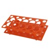 5 Pcs 28 Well Test Tube Rack Detachable Plastic Centrifuge