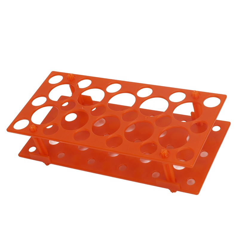 5 Pcs 28 Well Test Tube Rack Detachable Plastic Centrifuge