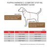 Puppia Lucas Dog Comfort Harness C (Step-in) Fashionable Checkered Pattern